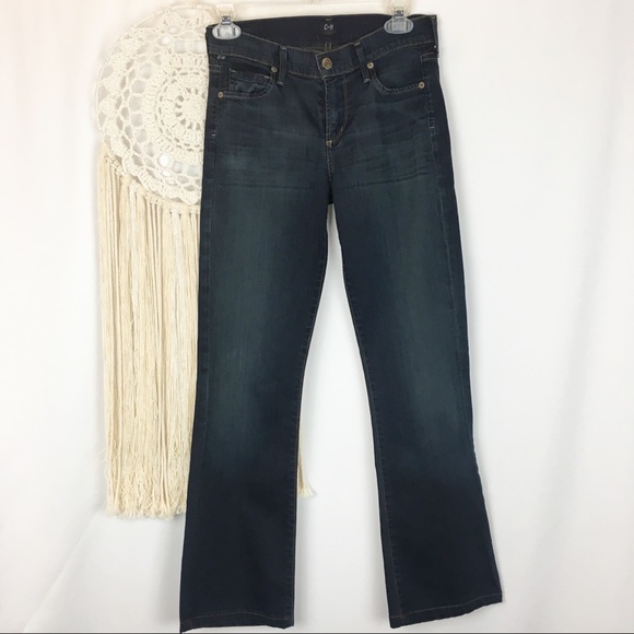 COH Amber Dark Stretch Denim Flare Bootcut Jeans - Picture 3 of 8